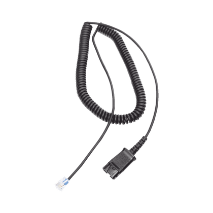 Cable adaptador para diademas modelo HT101, HT201 y HT202 para compatibilidad con teléfonos Grandstream, análogos, digitales, etc.